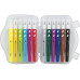 Фломастеры-кисточки с грипом для комфортного рисования BRUSH-TIPPED Jumbo, 12 цветов, линия 2-5 мм - MX15226 Maxi