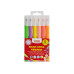 Фломастери-пензлики BRUSH-TIPPED Jumbo, 6 пастельних кольорів, лінія 0,5-6 мм - MX15238 Maxi