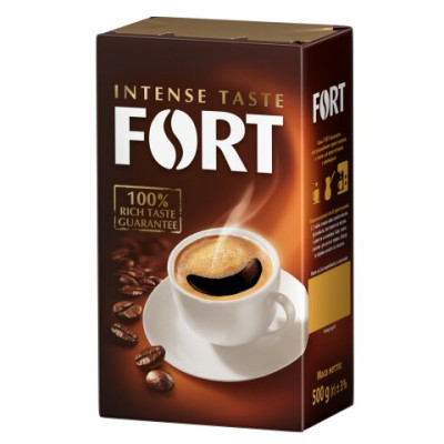 Кофе молотый Fort, брикет 500г*12 ft.11098