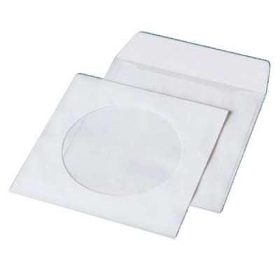 Конверт для CD с окошком без клейкой ленты 1000шт/уп 6112 - 20790 PRO