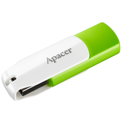 Флеш-память Apacer AH335 64GB Green/White 6375259