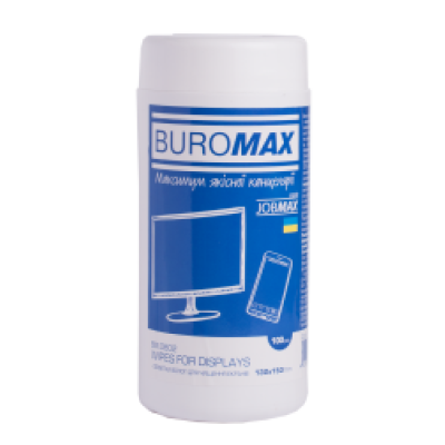 Серветки для екранів та оптики, JOBMAX - BM.0802 Buromax
