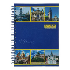 Зошит для нотаток, А5, 96арк., на пружині