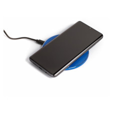 Безпроводное зарядное устройство Optima 4113, 10 W output, синее