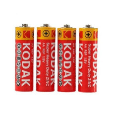 Батарейка R-03 1х4шт shrink KODAK EXTRA HEAVY DUTY 20шт/уп