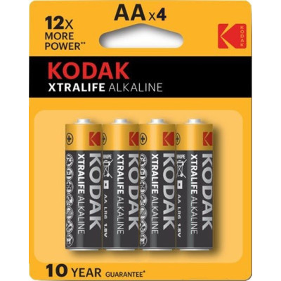 Батарейка R-06 1х4шт KODAK XTRALIFE блистер