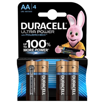 Батарейка R-06 1х4шт DURACELL Ultra 20шт/уп