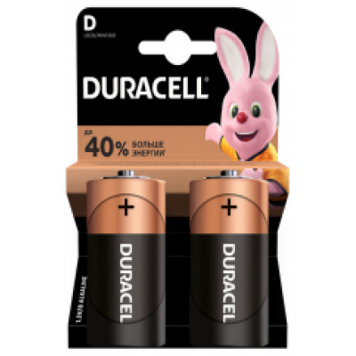 Елемент живлення (батарейка) DURACELL D LR20 MN1300 KPN 02*10 2штупак - s.5005987 Duracell