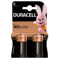 Елемент живлення (батарейка) DURACELL С LR14 MN1400 KPN 02*10 2 штупак