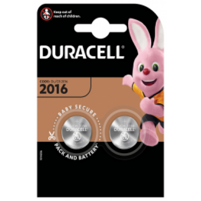 Елемент живлення (батарейка) DURACELL DL2016 DSN 2 шт. - s.5010969 Duracell