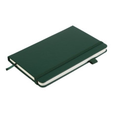 Книга записна ETALON 125*195, 96 арк., линия, обкл. штучна шкіра, зелений
