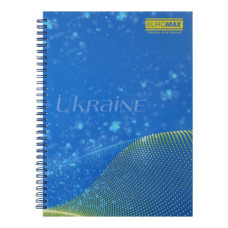 Тетрадь для записей MY COUNTRY, А4, 96 л., клетка, твердая обложка с ламинацией