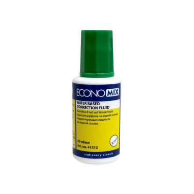 Корректор-жидкость Economix, водная основа E41312