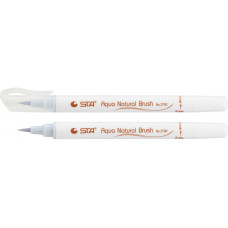 Маркер-пензлик акварельний STA 3700 AQUA NATURAL BRUSH 3700, блідо синій