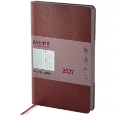 Щоденник 2027 Partner Soft Muse, 145*210, бордовий