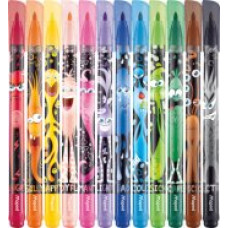 Фломастери COLOR PEPS MONSTER, 12 кол.