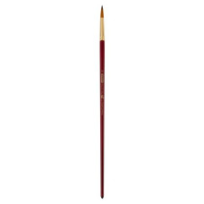 Пензель синтетичний, Cherry 6971, круглий 10, довга ручка, ART Line