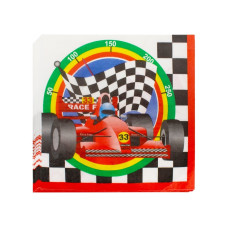 Набір із 20 двошарових серветок Racing 33х33 см