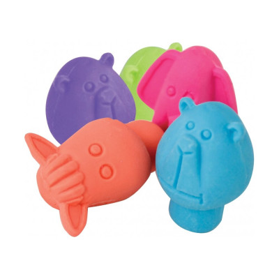 Гумка-насадка на олівець Animal World 23*16*15 мм, асорті - CF81735 COOLFORSCHOOL