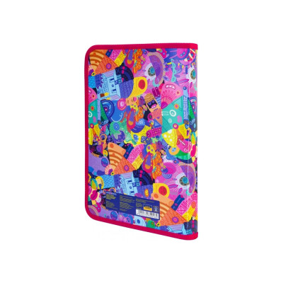 Папка пластикова на блискавці Colorfull, А4 - CF32016 COOLFORSCHOOL