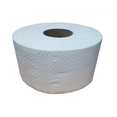 Туалетная бумага белая 2слоя 150м /1 рулон / Fesko Jumbo 25266