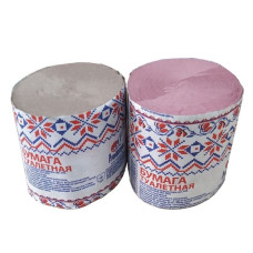 Туалетний папір сірий/рожевий Альбатрос 457/180 16шт/уп