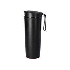 Термокухоль пластиковий з присоскою Optima PRIME 540 мл, чорний