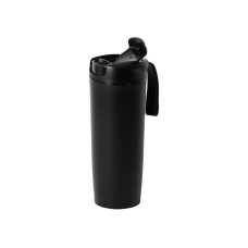 Термокружка пластиковая с присоской Optima PRIME 540 мл, черная