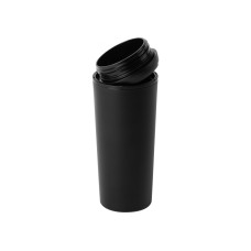 Термокружка пластиковая с присоской Optima BOSS 330 мл, черная