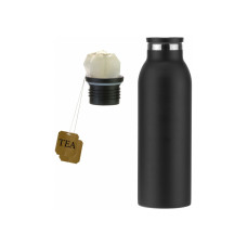 Термокухоль з фільтром, Optima, Solid, 600 мл., чорна