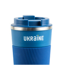Термокружка 510 мл, синяя Ukraїne