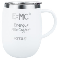 Термокружка 360 мл, белая Energy Milk Coffee