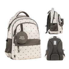 Рюкзак GoPack Education 182M Beige Polka Dots