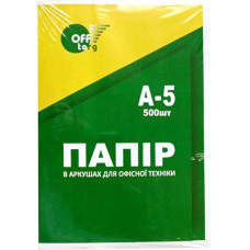 Бумага А5 Offtorg 80 г/м2 (500 л) формат бумаги  А5 210х148,5мм