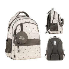 Рюкзак GoPack Education 182M Beige Polka Dots