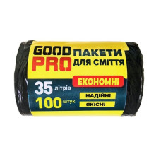 Пакет для сміття 35л 45*55 100шт GoodPro 20шт/уп