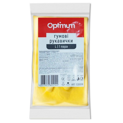 Рукавички універсальні L 1пара PRO OPTIMUM 100шт/уп 17201305 - 22441 ProService