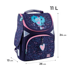 Рюкзак GoPack Education каркасний 5001S-2 Pretty Owl