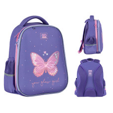 Рюкзак GoPack Education полукаркасный 165M Glowing
