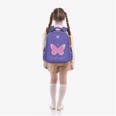Рюкзак GoPack Education полукаркасный 165M Glowing