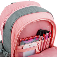 Рюкзак шкільний Kite Education Gray & Pink K22-771S-2