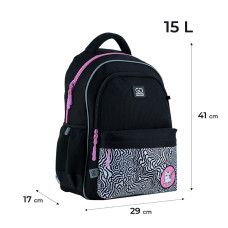 Рюкзак GoPack Education 182 Striped Cat