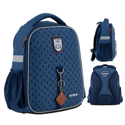 Рюкзак Kite Education каркасный 555 College Line boy K24-555S-4