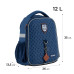 Рюкзак Kite Education каркасный 555 College Line boy K24-555S-4