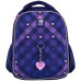 Рюкзак Kite Education каркасный 555 Check and Hearts K24-555S-1