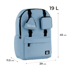 Рюкзак GoPack Education Teens 178 серо-голубой