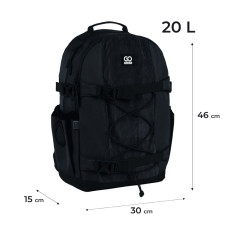 Рюкзак GoPack Education Teens 186 чёрный