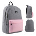 Рюкзак GoPack Education Teens 140L-1 серо-розовый