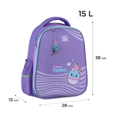 Рюкзак GoPack Education полукаркасный 165M Yummy