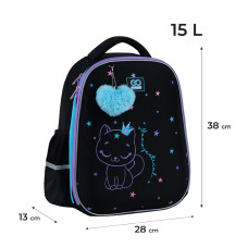 Рюкзак GoPack Education полукаркасный 165M Meowjestical